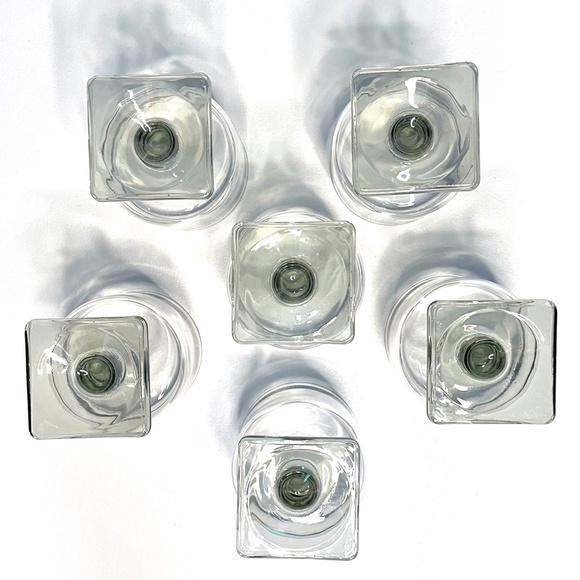 🌟VINTAGE🌟 Federal MCM Nordic Short Stem Goblets w/ Butterfly - Set of 6 - Picture 5 of 10